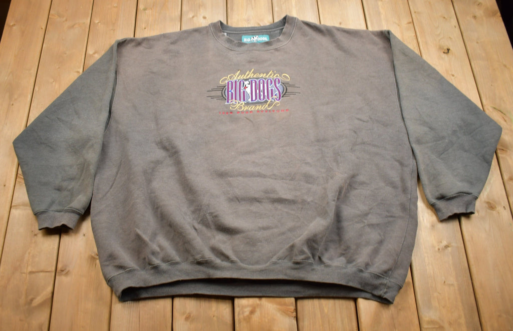 Vintage 1990s Big Dogs Crewneck Sweatshirt