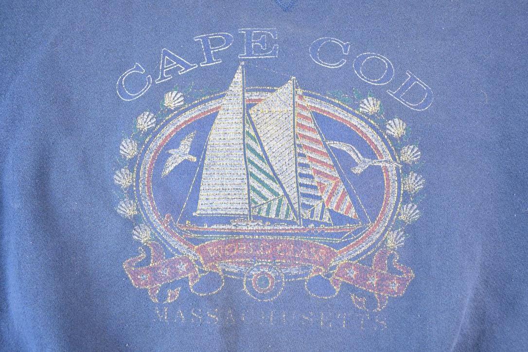 Vintage 1990s Cape Cod Crewneck Sweatshirt Mens L