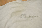 Vintage 1990s Grey Champion Reverse Weave Crewneck
