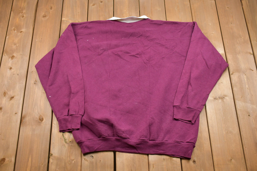 Vintage 1990s Cotton Grove Cute Dogs Collared Crewneck