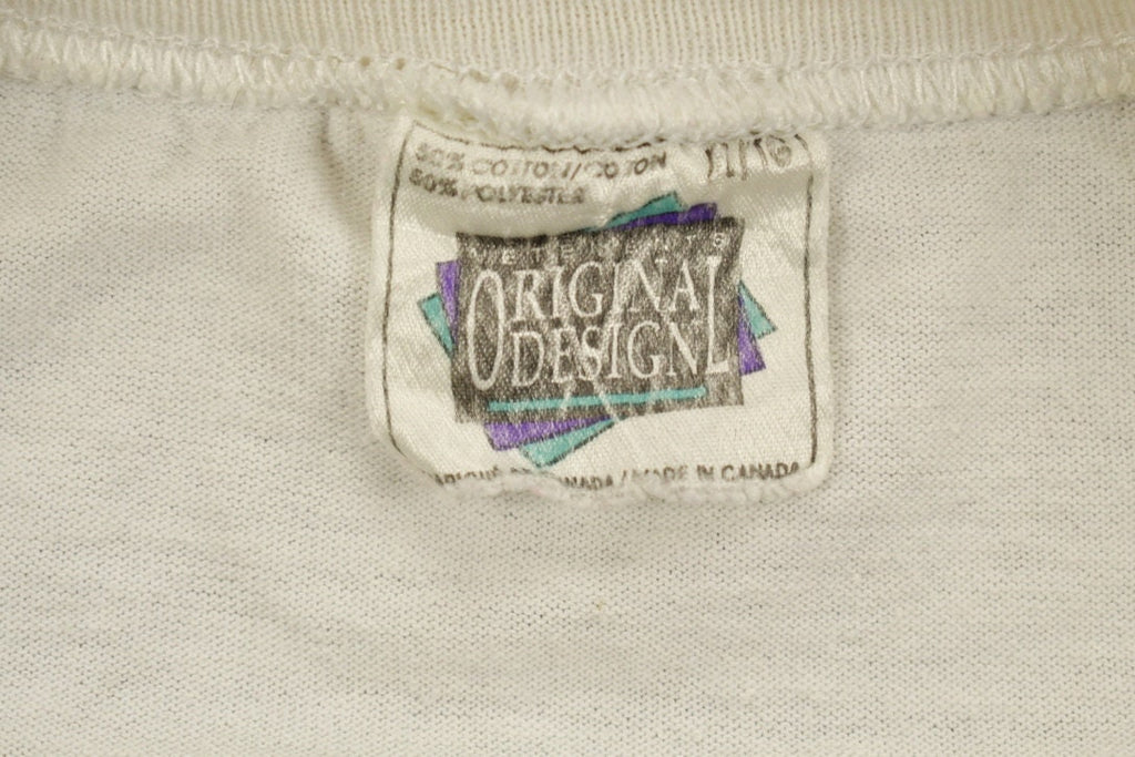 Vintage 1990s Funny Retirement Graphic T Shirt
