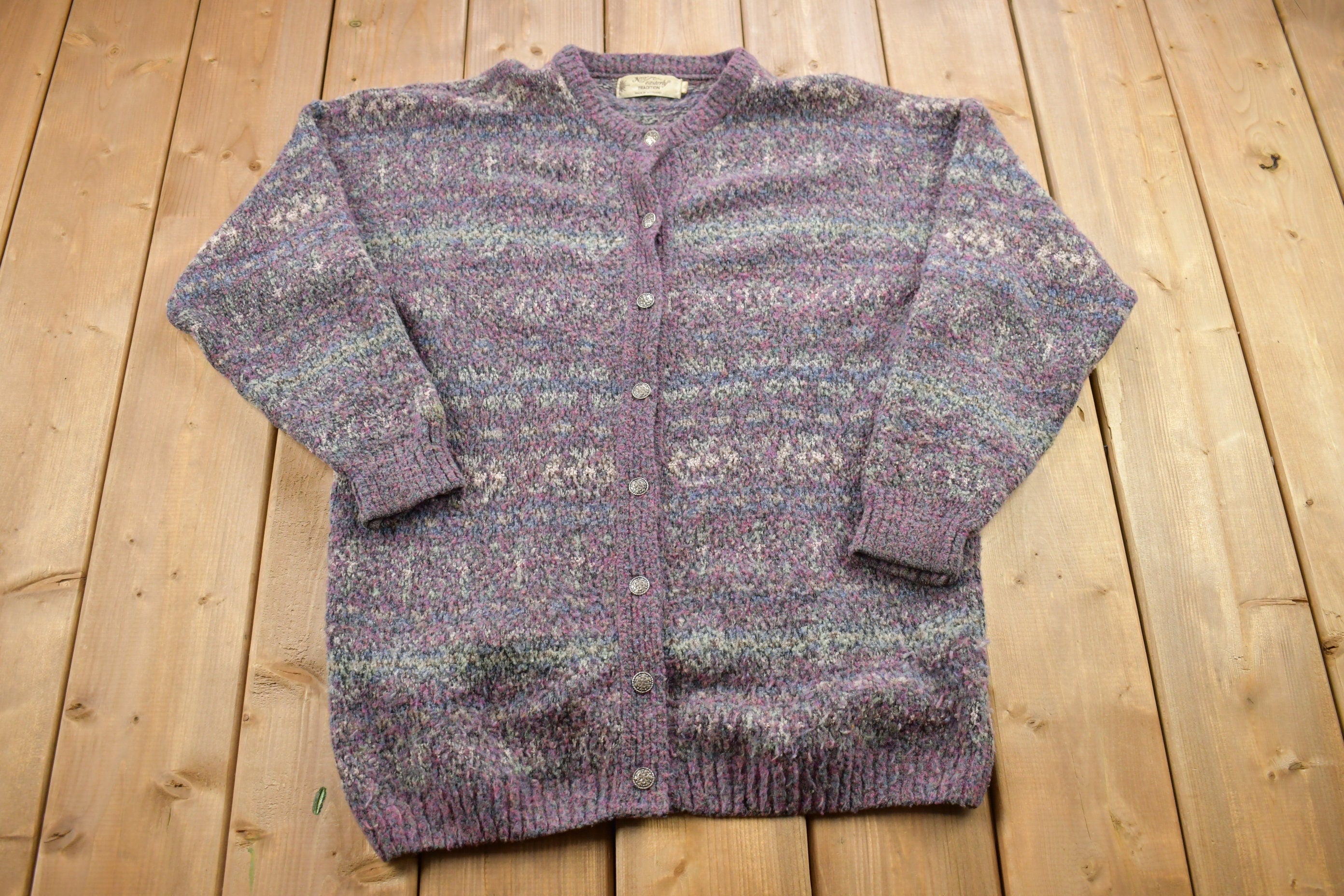 Vintage 1990s Nor' Easterly Wool Knit Sweater