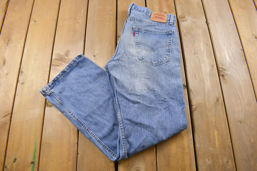 Vintage 1990s Levi's 529 Red Tab Jeans Size 34 x 32