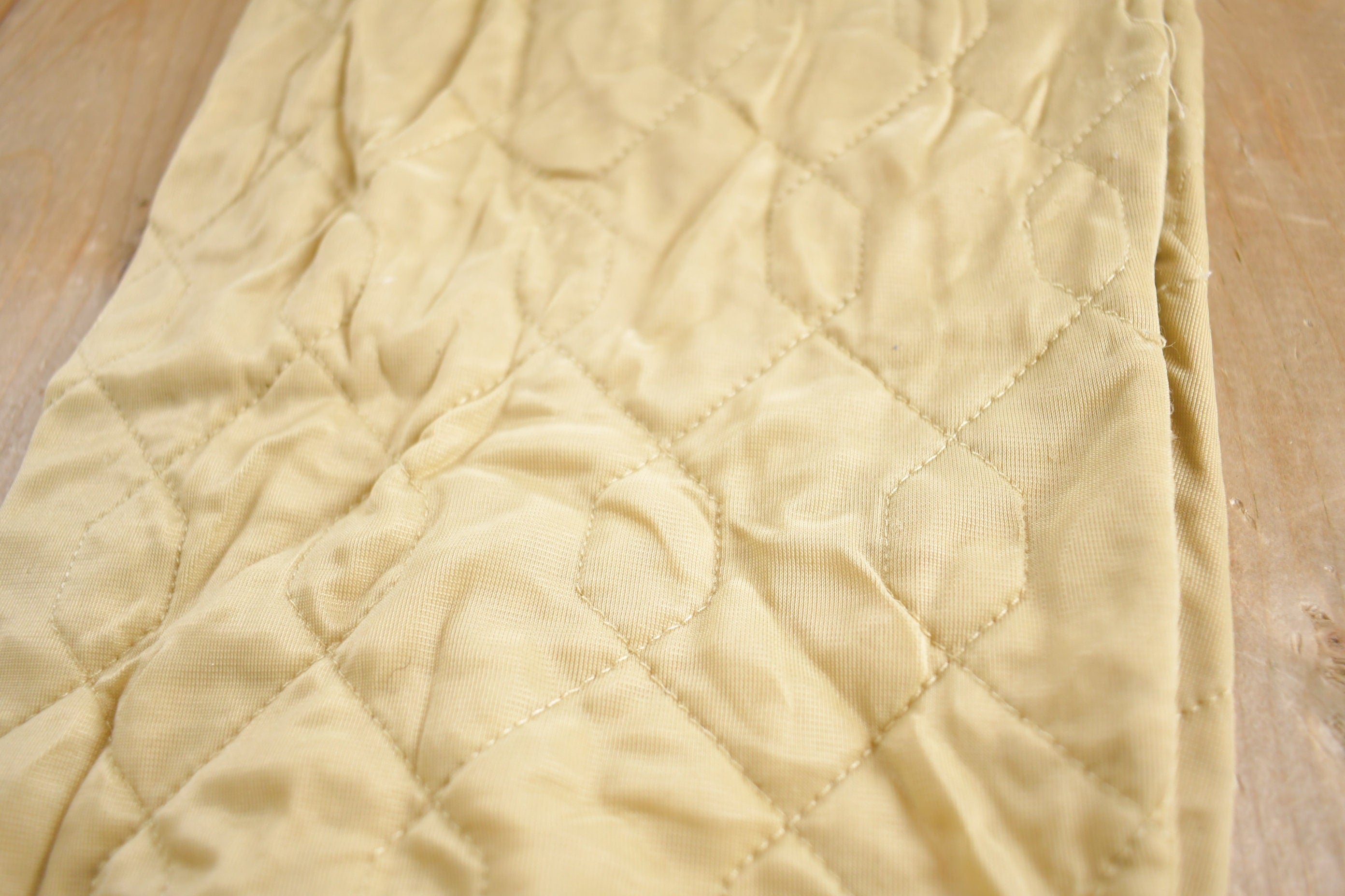 Vintage 1990s Cream Insulated Snow Pants Size L
