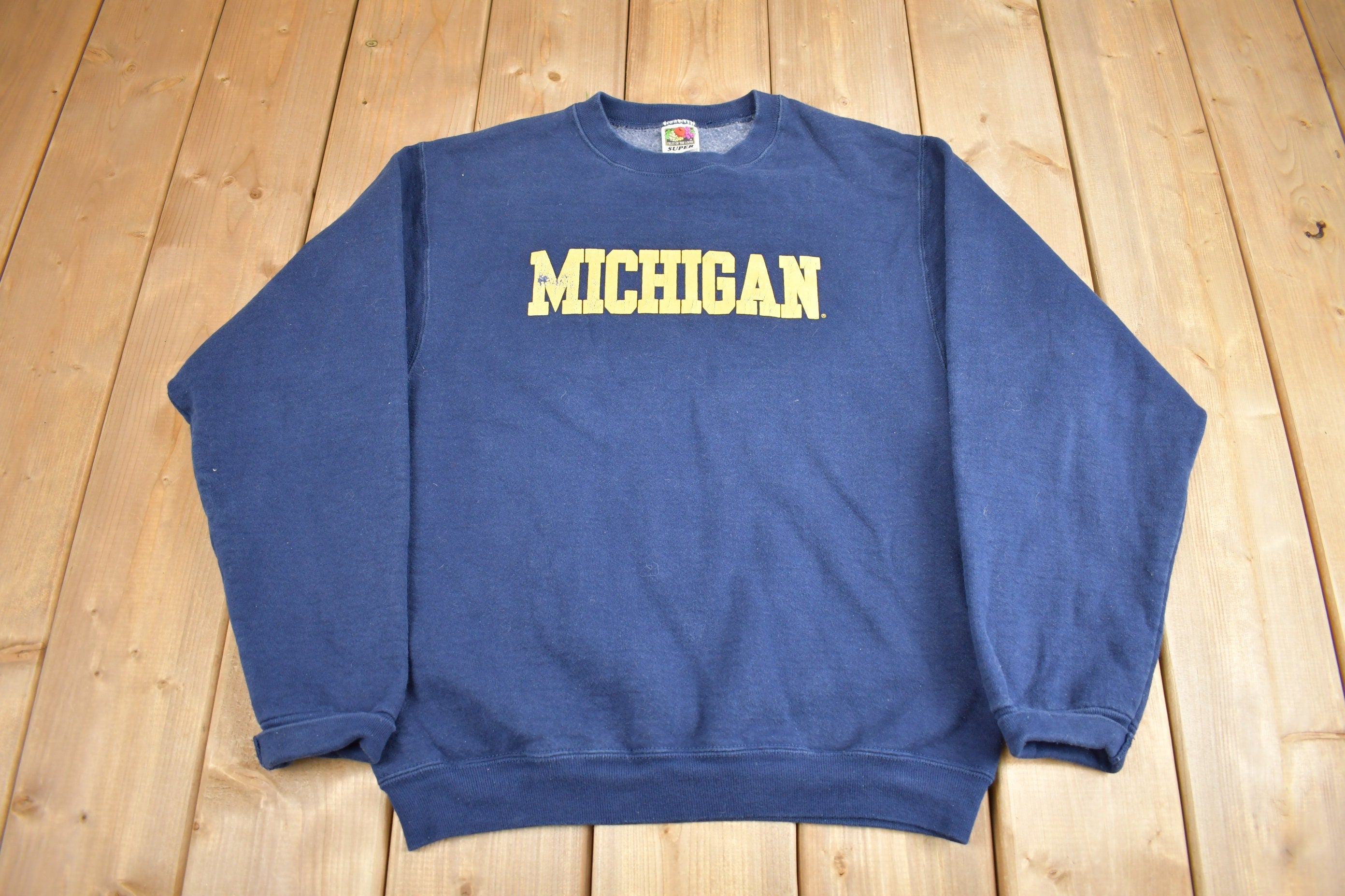 Vintage 1990s University of Michigan Collegiate Crewneck