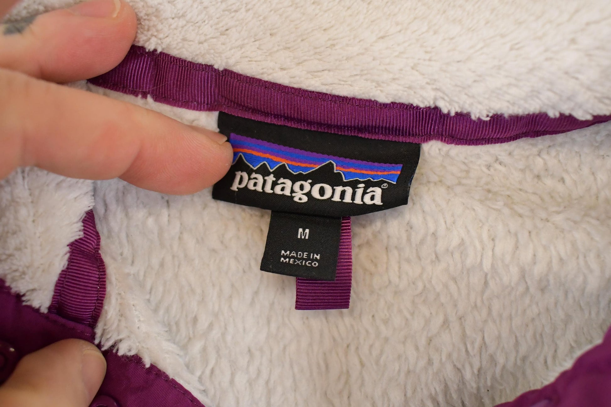 Vintage 1990s Patagonia Quarter Button Fleece Outdoorsman Sweater Women's S