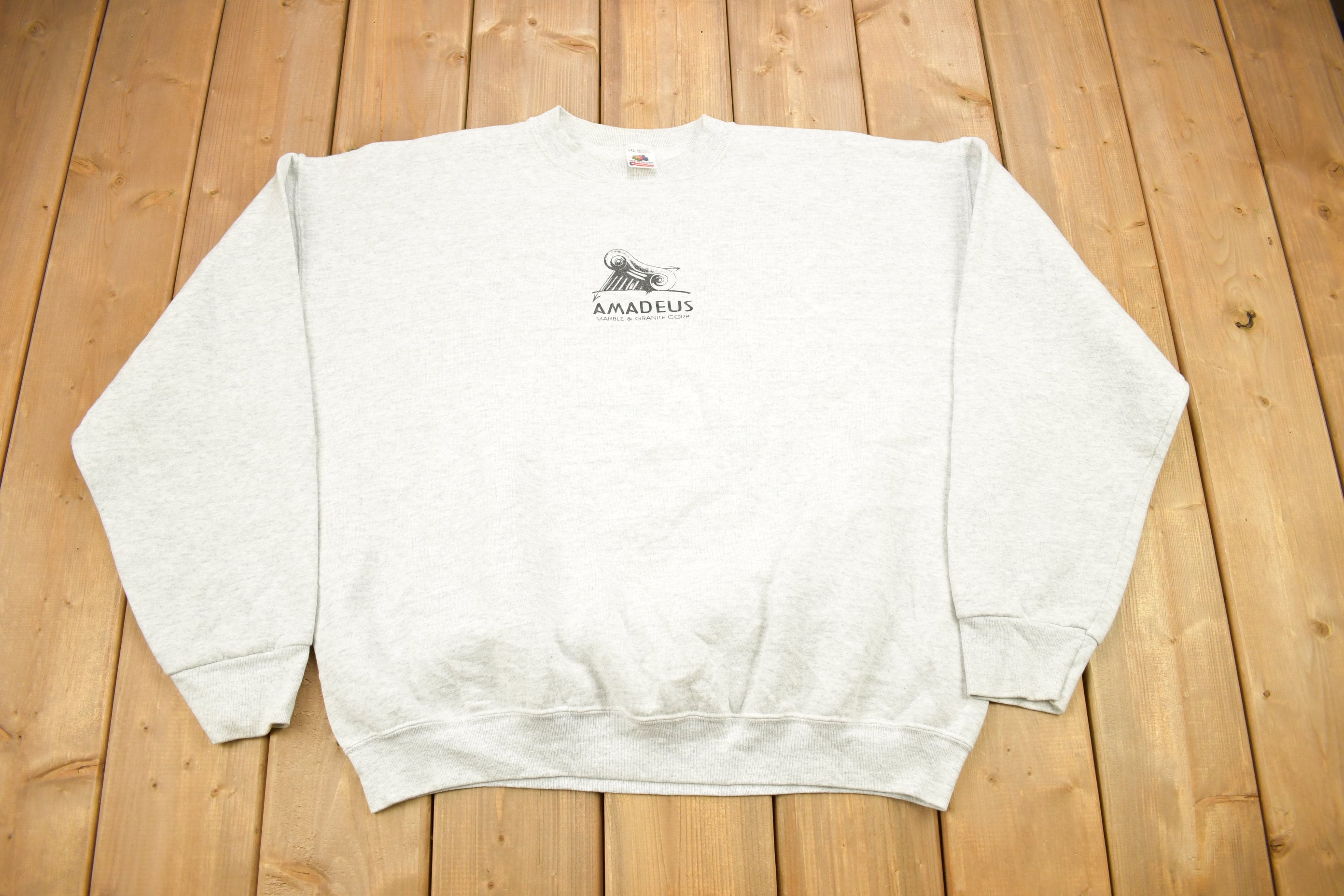 Vintage 1990s Amadeus Marble & Granite Corp Crewneck Sweatshirt