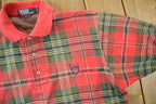 Vintage 1990s Polo By Ralph Lauren Plaid Golf Shirt