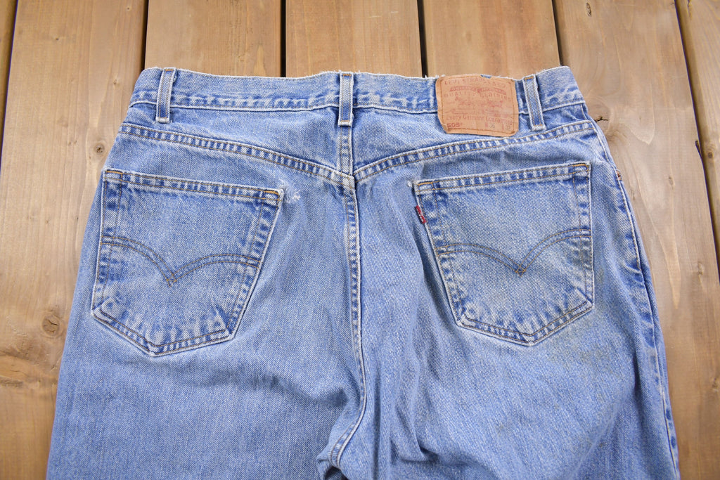 Vintage 1990s 505 Levi's Red Tab Jeans Size 35 x 30