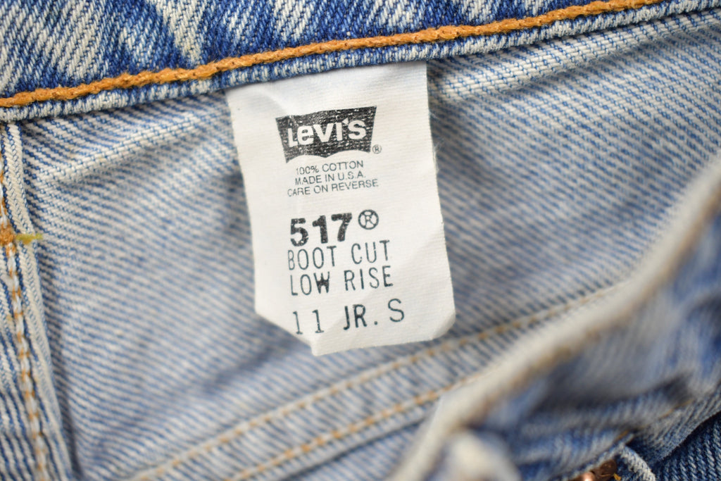 Vintage 1990s Levi's 517 Boot Cut Low Rise Women's Jeans Size 30 x 34