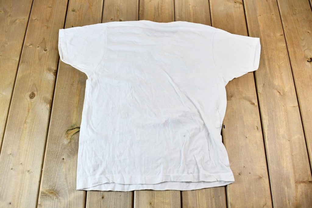 Vintage 1990s Hot Tub Club Tropical Penguins Single Stitch Graphic T-Shirt