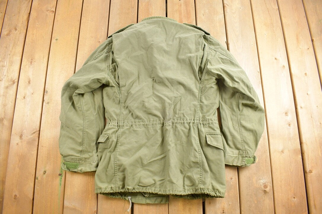 Vintage 1960s Military US Army Field Jacket / Button Up Jacket / US Army Green / Vintage Army / Streetwear Fashion / Army Jacket