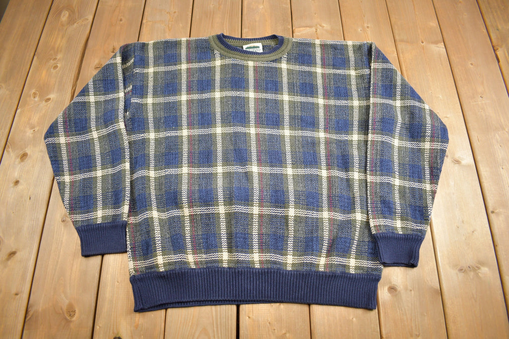 Vintage 1990s Northern Elements Knit Crewneck Sweater