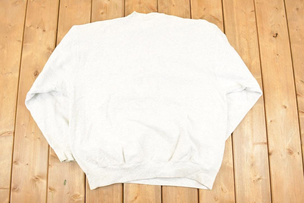 Vintage 1990s Sauk Rapids Supercotton Heavyweight Graphic Print Crewneck Sweatshirt Men's XL