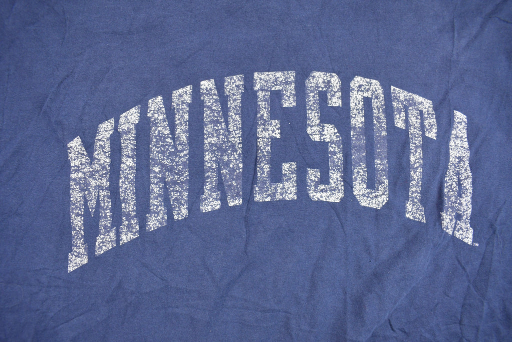 Vintage 1990s Minnesota Souvenir Long Sleeve / Streetwear / Made In USA / Vacation Tee / Travel Long Sleeve