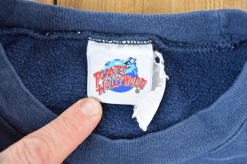 Vintage 1990s Planet Hollywood Orlando Crewneck Sweatshirt