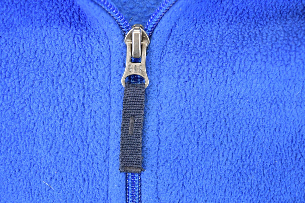 Vintage 1990s Gap Quarter Zip Fleece Outdoorsman Sweater Men's XL