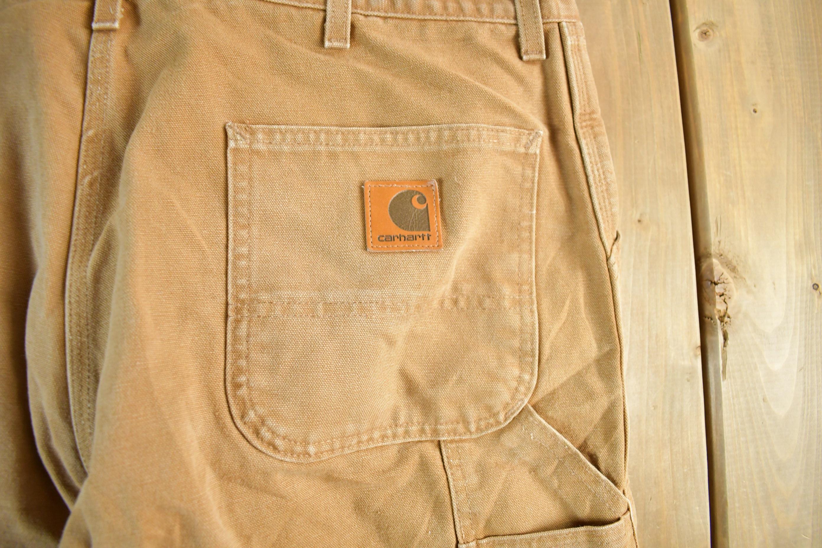 Vintage 1990s Carhartt Distressed Work Pants Adult 40 x 29.5
