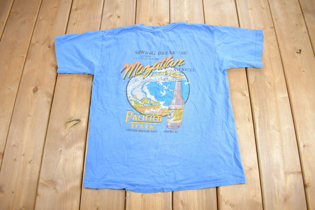 Vintage 1988 Mazatlan College Tours Souvenir T Shirt