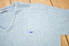 Vintage 1990s Izod Lacoste Wool Knit V-Neck Sweater
