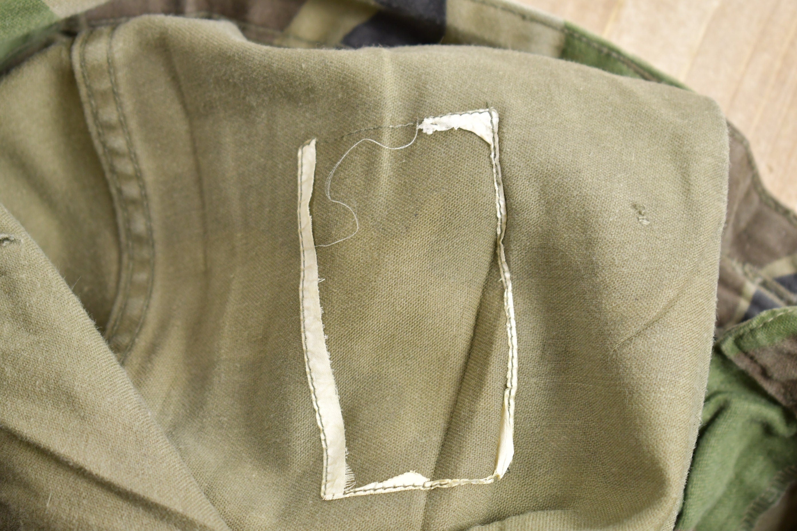 Vintage 1990s Army Woodland Camouflage Cargo Pants Size 29 x 28