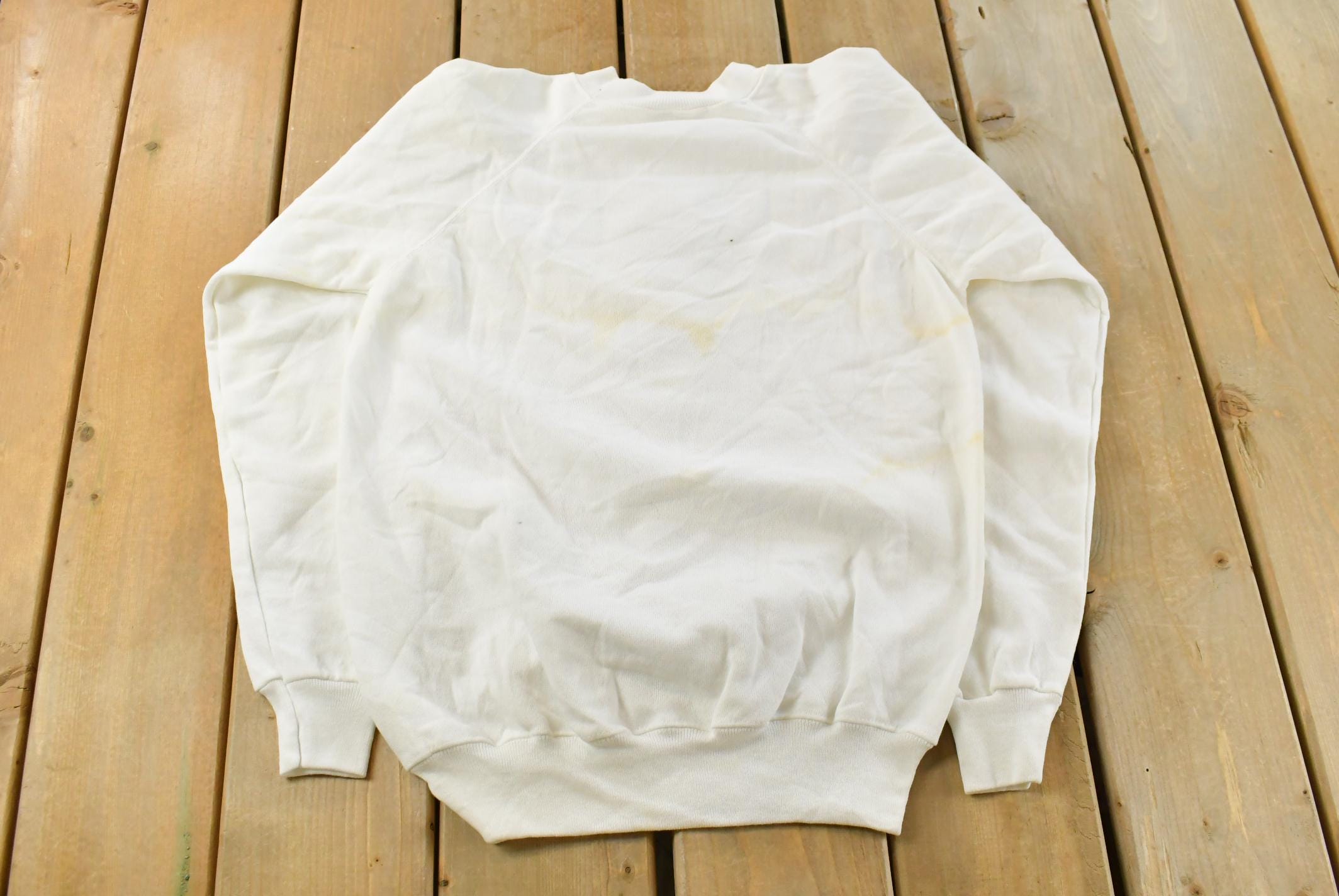 Vintage 1980s Ephesians 6:11-18 Whole Armour of God Crewneck Sweatshirt Men's S