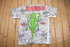 Vintage 1993 Jim Morrison lizard King All Over Print Graphic T Shirt
