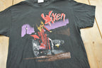 Vintage 1988 Vixen Edge of a Broken Heart Rock Band T Shirt M