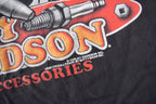 Vintage 1997 Harley Davidson Taz Devil Looney Tunes Graphic T-Shirt Size L