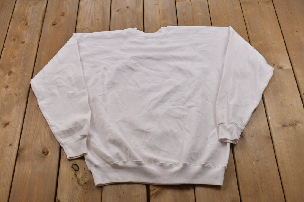 Vintage 1980s Hanes Napa Valley California Raglan Crewneck Sweatshirt