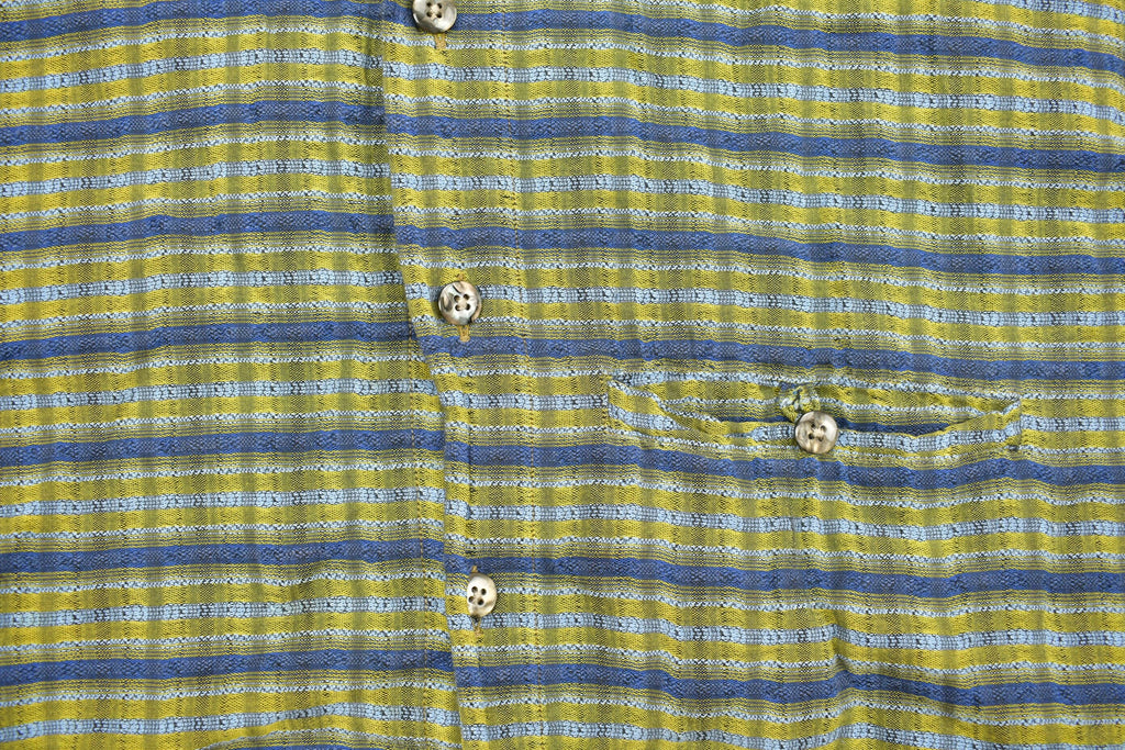 Vintage 1990s Green Plaid Flannel Button Up Shirt