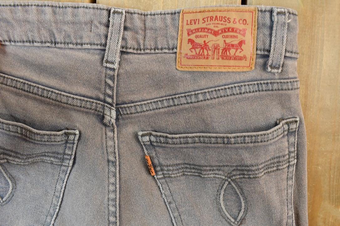 Vintage 1990s Levi Strauss Orange Tab Denim Jeans Size 26