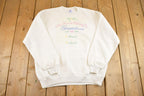 Vintage 1990s Cute Grandmas House Souvenir Crewneck Sweatshirt Women's L