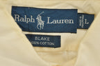 Vintage 1990s Ralph Lauren Polo Blank Button Up Shirt