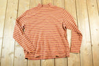 Vintage 1990s St John's Bay Striped Crewneck Sweatshirt Mens L