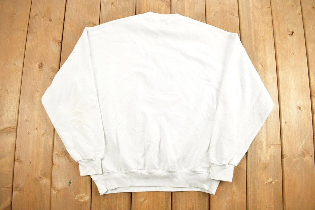 Vintage 1990s Father Christmas Graphic Crewneck Sweatshirt