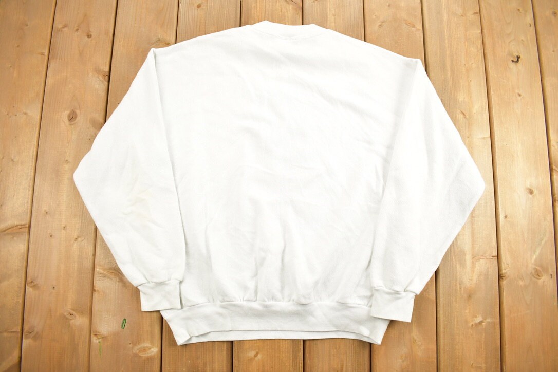 Vintage 1990s Father Christmas Graphic Crewneck Sweatshirt