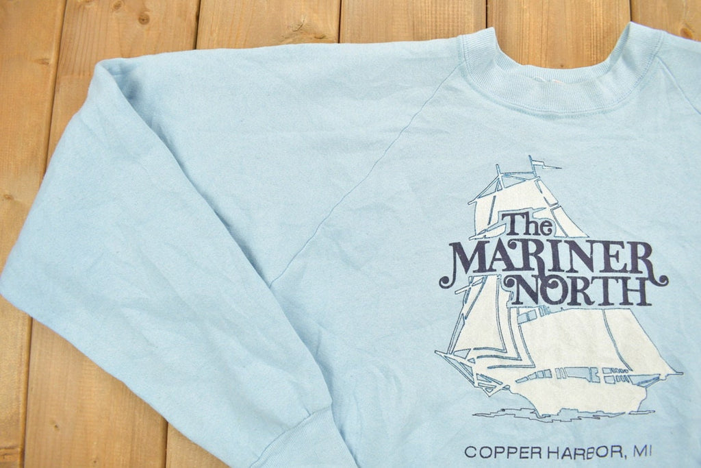 Vintage 1990s Mariner North Sailing Crewneck Sweatshirt