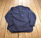 Vintage 1980s Carhartt Heavy Button Embroidered Up Shirt