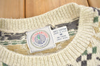 Vintage 1990s Cape Isle Knitters Knitted Crewneck Sweater