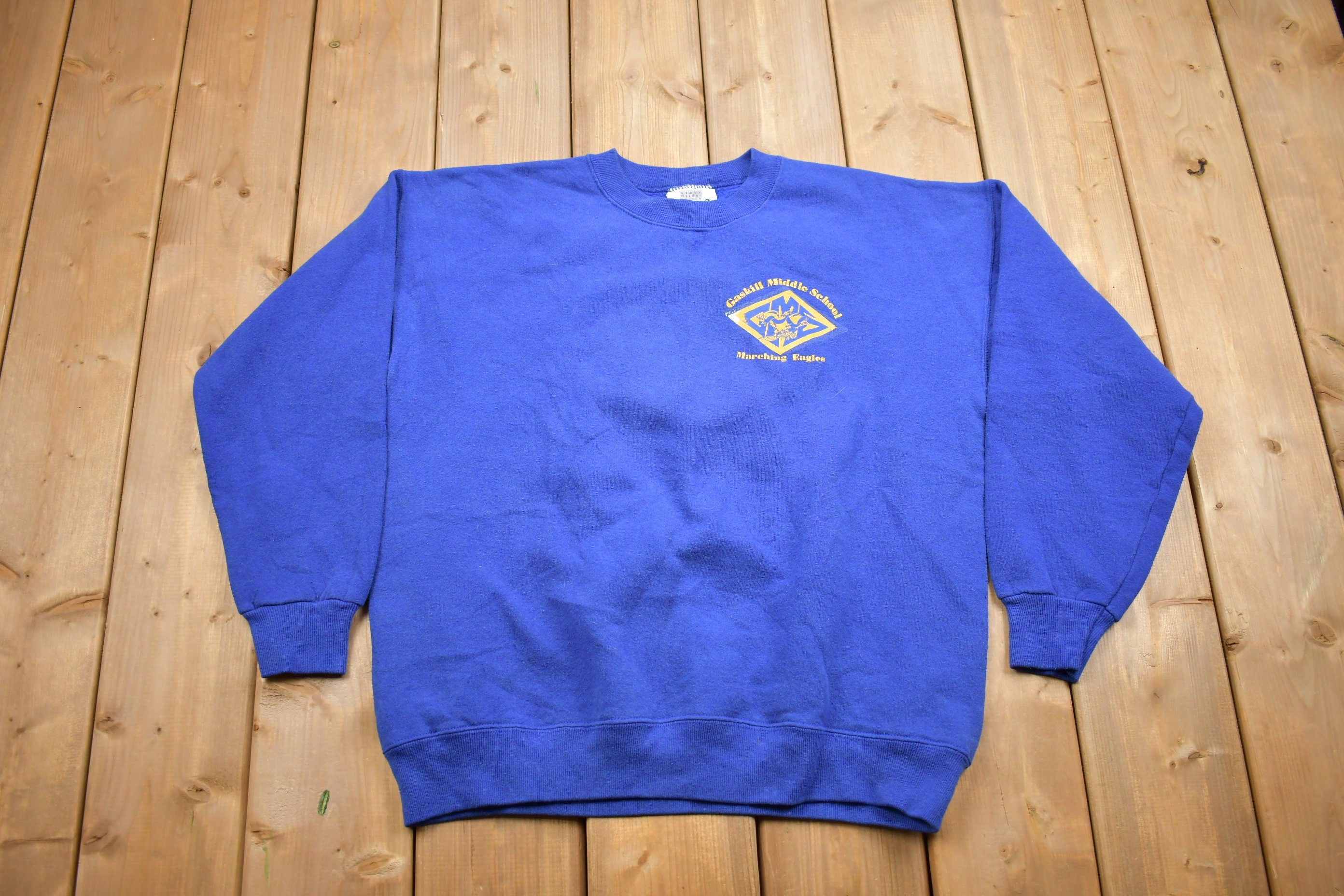 Vintage 1990s Gaskill Marching Eagles Niagara Falls Collegiate Crewneck