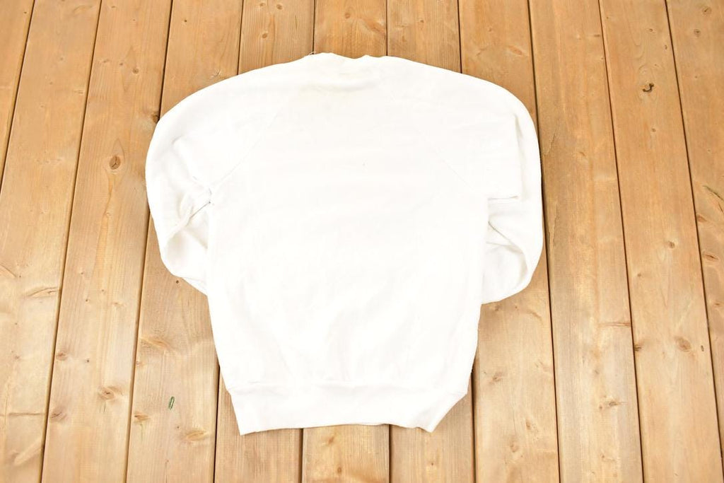 Vintage 1990s Florida Yacht Club Fish Sleeve Crewneck Sweatshirt Men's M