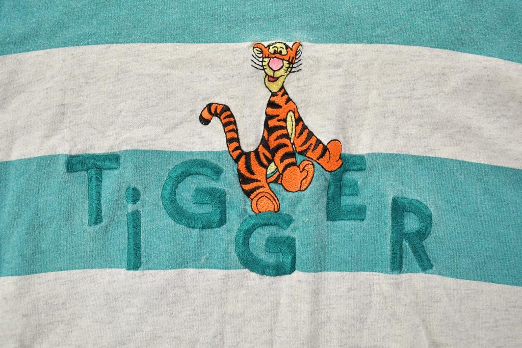 Vintage 1990s Disney Tigger Pooh bear Cartoon Promo T-Shirt