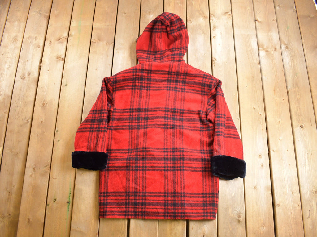 Vintage 1980s Wool Full Length Over Coat