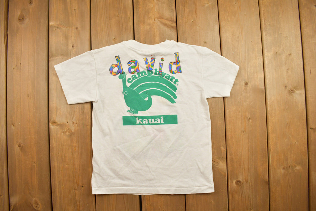Vintage 1990s Happy Campers Graphic T Shirt