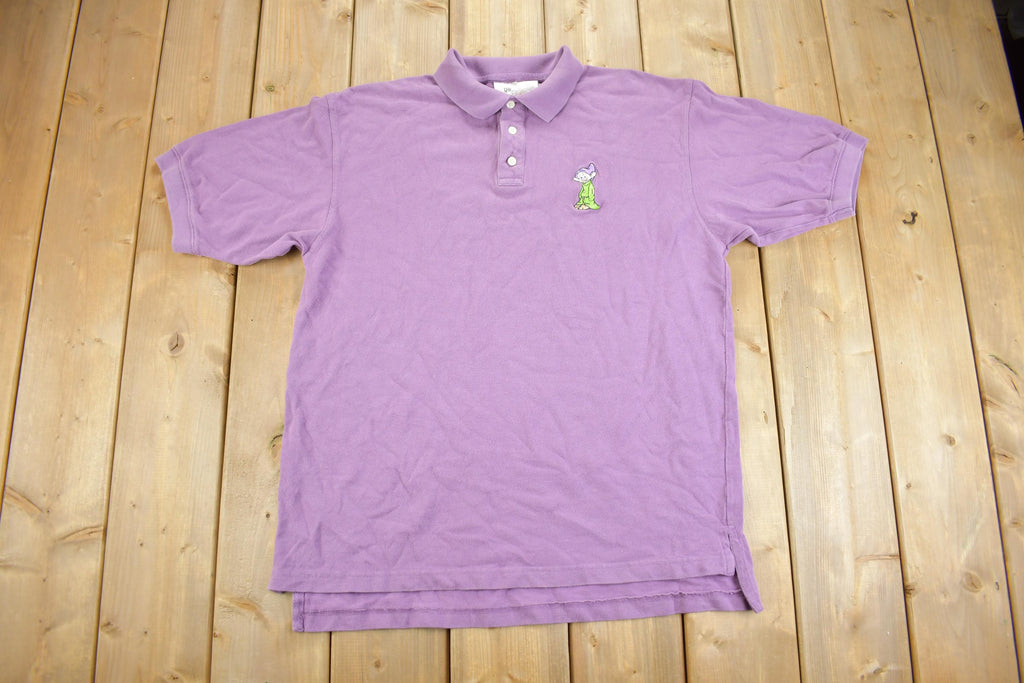 Vintage 1990s Disney Store Dopey Graphic Button Up Shirt  Snow White