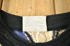 Vintage 1990s Coogi Australia 3D Cable Knit Crewneck Sweater