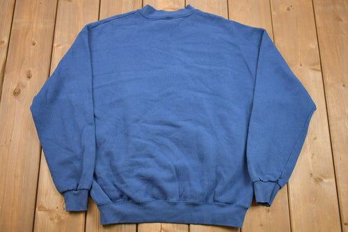 Vintage Christmas Sweater , 90s Holiday Crewneck , Winter Wear , Festive Graphic Print , B Wear , Let It Snow