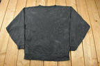 Vintage 1990s AI EAD Blank Black Crewneck Sweatshirt
