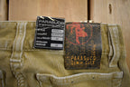 Vintage 1990s Parasuco Deadstock Green Pants Size 26x31 / Made in Canada / Streetwear Fashion / Vintage Pants